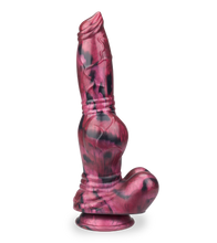 Charger l'image dans la galerie, Gode ventouse en silicone chien