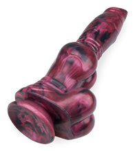 Charger l'image dans la galerie, Gode ventouse en silicone chien