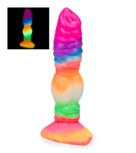 Charger l'image dans la galerie, Gode ventouse Loup phosphorescent