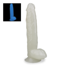 Charger l'image dans la galerie, Gode ventouse phosphorescent 26,0cm Lumino