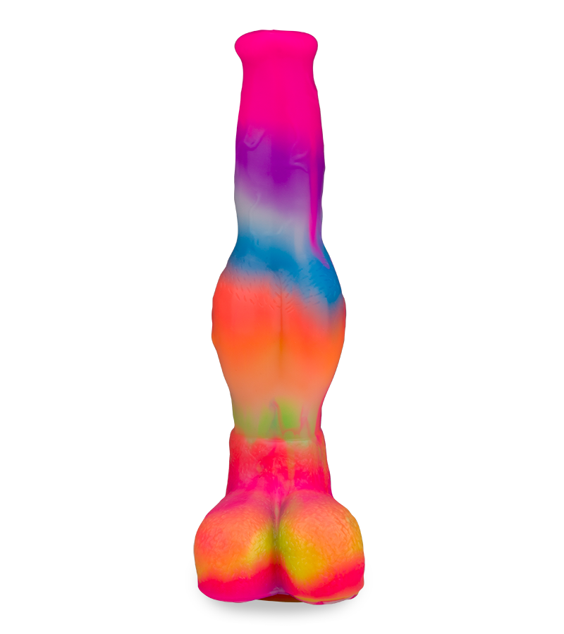 Gode ventouse phosphorescent chien Dobermann