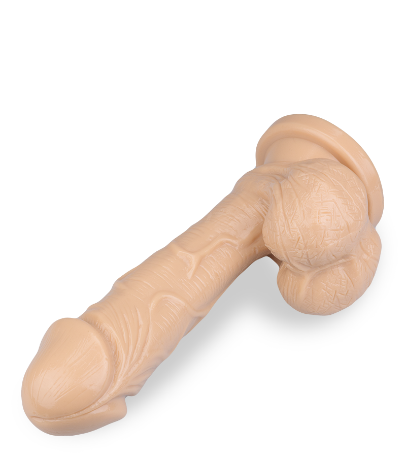 Gode ventouse réaliste 19,0cm