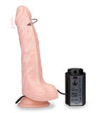 Gode ventouse réaliste rotatif vibrant