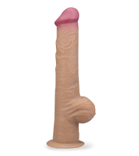 Charger l'image dans la galerie, Gode ventouse silicone double couche à poignée 33,0cm