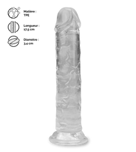 Charger l'image dans la galerie, Gode ventouse transparent Phantom