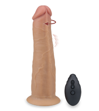 Charger l'image dans la galerie, Gode ventouse vibrant et rotatif Jim 20,0cm