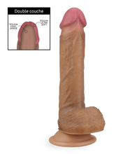 Charger l'image dans la galerie, Godemiché double couche Snake