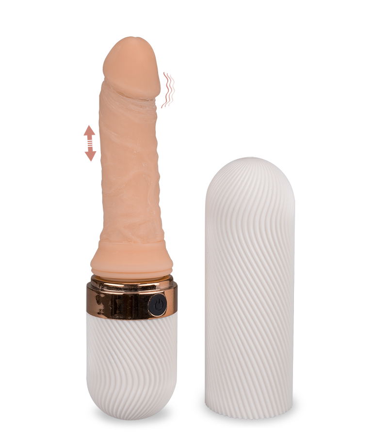 Godemichet vibrant va-et-vient Mister Hide