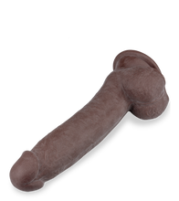 Charger l'image dans la galerie, Gros gode ventouse Real Skin inclinable 24,0 cm