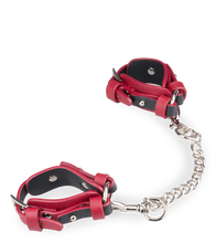 Charger l'image dans la galerie, Kit bondage BDSM 8 pièces cuir végan