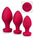 Lot de 3 plugs en silicone Forever