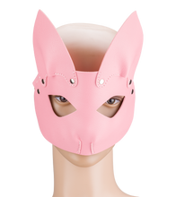 Charger l'image dans la galerie, Masque BDSM en similicuir Naughty Fox