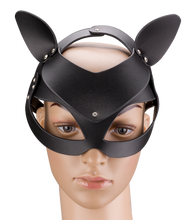 Charger l'image dans la galerie, Masque de chat similicuir et strass