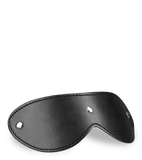 Masque loup cuir noir et rivets