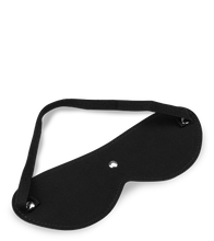 Charger l'image dans la galerie, Masque loup cuir noir et rivets