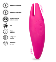 Charger l'image dans la galerie, Masseur de clitoris vibrant Chiara