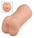 Masturbateur bouche suceuse avec vagin et anus réaliste