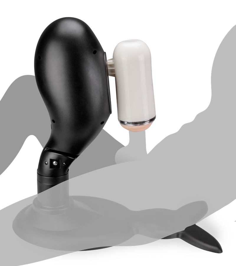 Masturbateur mains-libres insert vagin The Milker