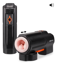 Charger l'image dans la galerie, Masturbateur va-et-vient avec fonction vocale Turbo Gun