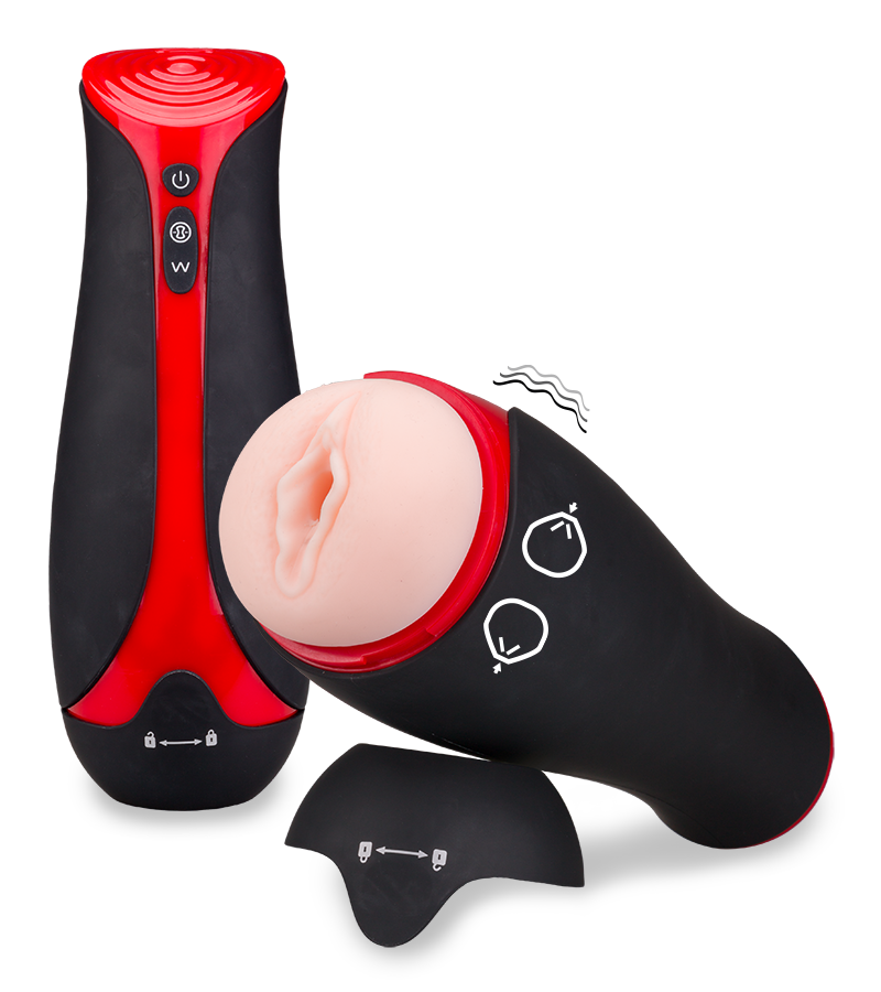 Masturbateur vibrant airbag Pingu