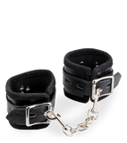 Menottes poignets réglables cuir BDSM