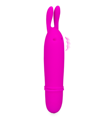 Mini vibromasseur Bunny 10 modes de vibration