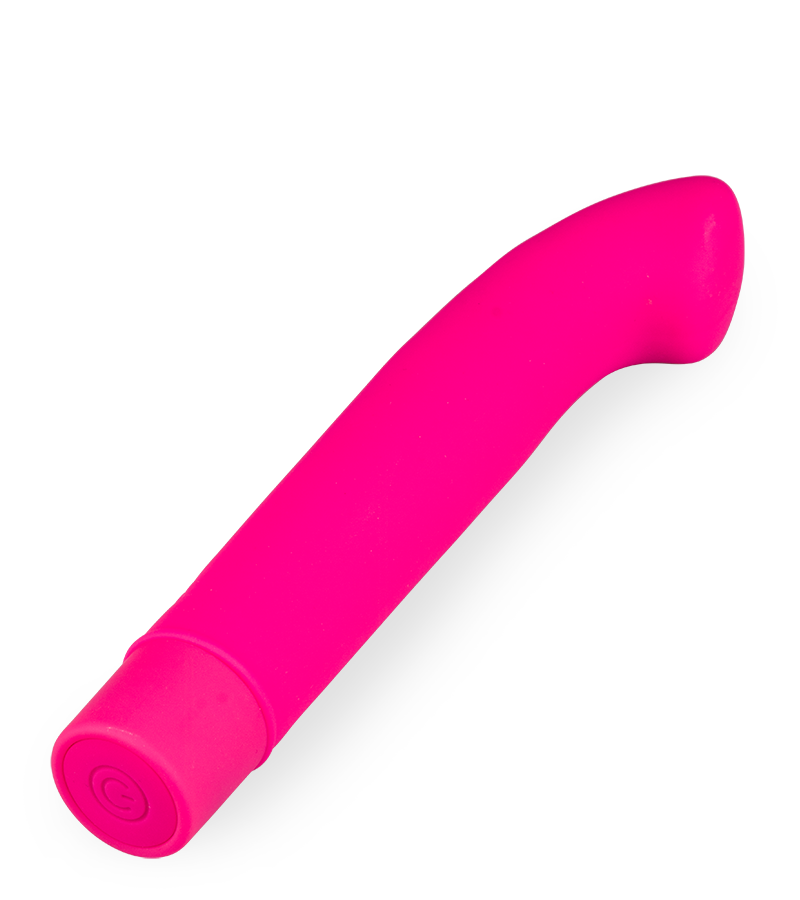 Mini vibromasseur courbé Point G 10 vitesses