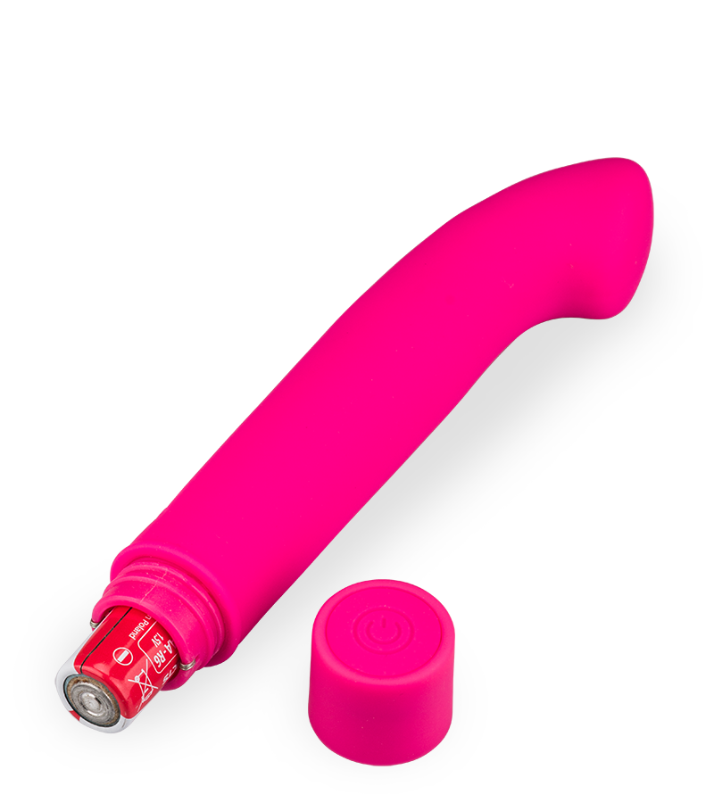 Mini vibromasseur courbé Point G 10 vitesses
