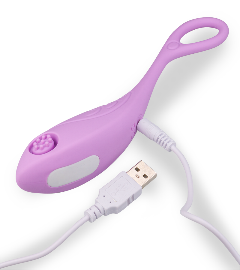 Oeuf vibrant stimulateur de clitoris à picots
