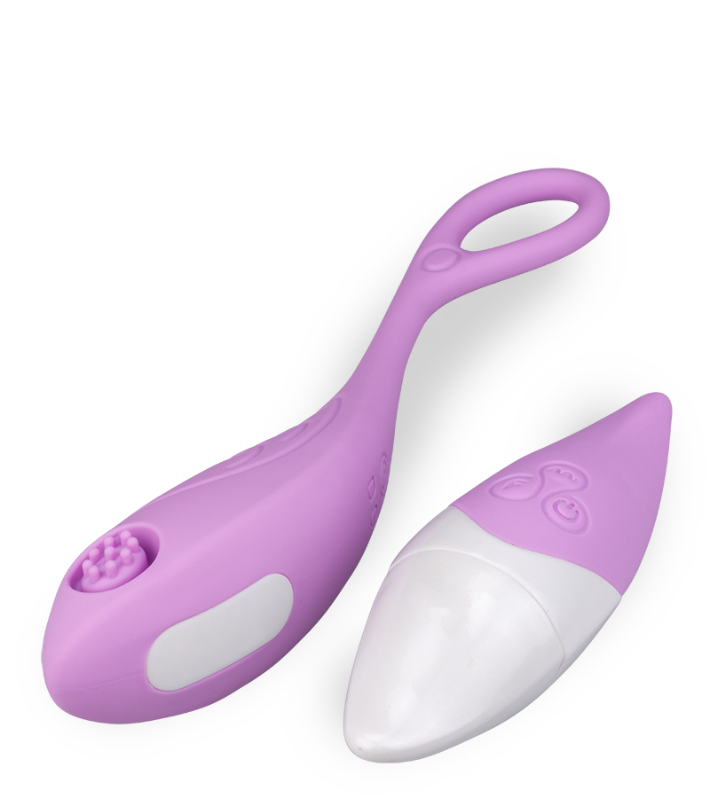 Oeuf vibrant stimulateur de clitoris à picots