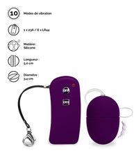 Charger l'image dans la galerie, Oeuf vibrant télécommandé Brava - S