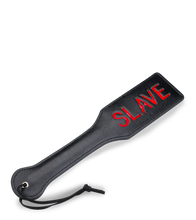 Charger l'image dans la galerie, Paddle BDSM en simili cuir Slave