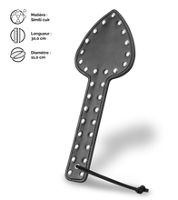 Charger l'image dans la galerie, Paddle simili cuir et rivets Spade