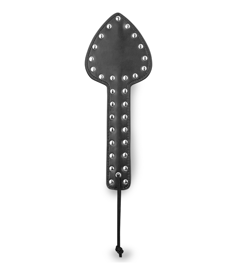 Paddle simili cuir et rivets Spade
