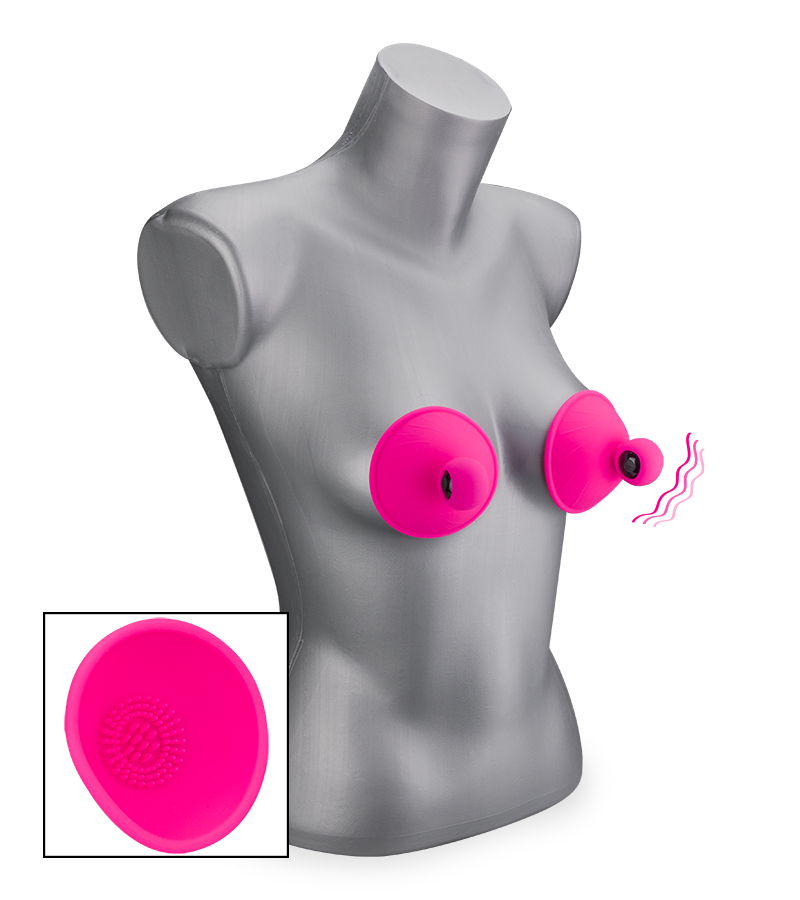 Paire de stimulateurs de poitrine vibrants Woap