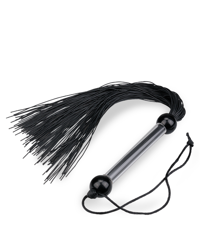 Petit martinet à lanières en silicone Punisher