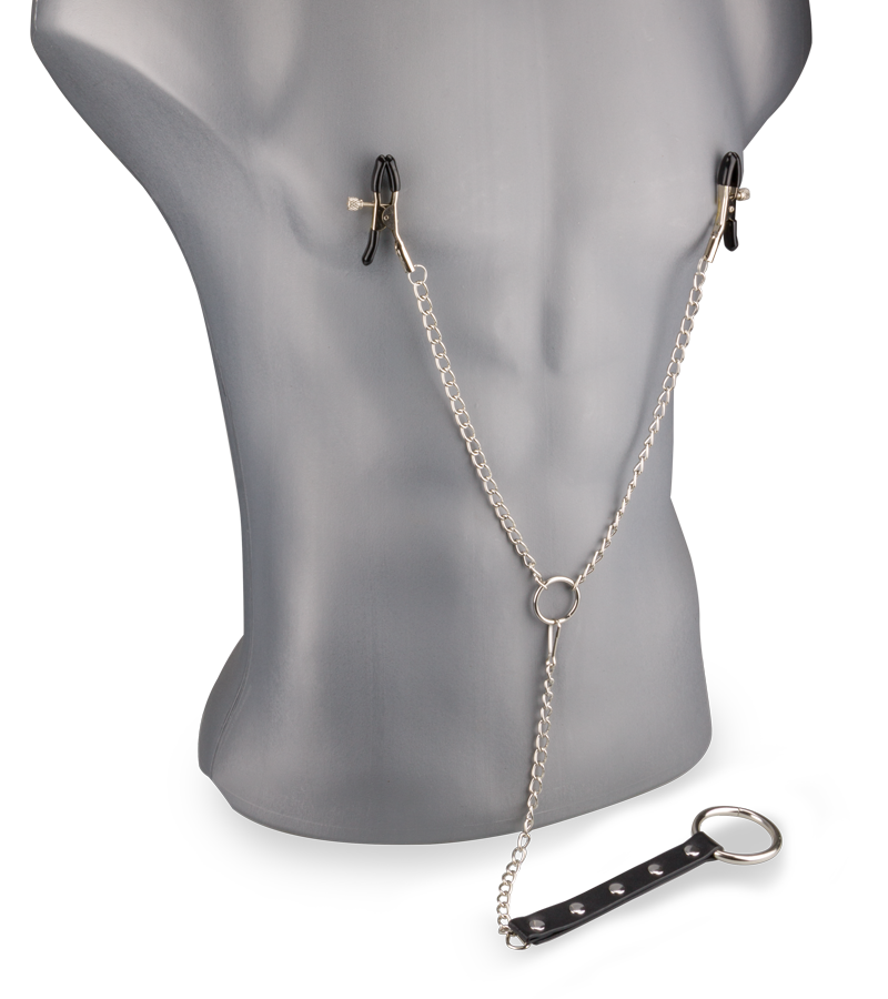 Pinces à seins + cockring métal