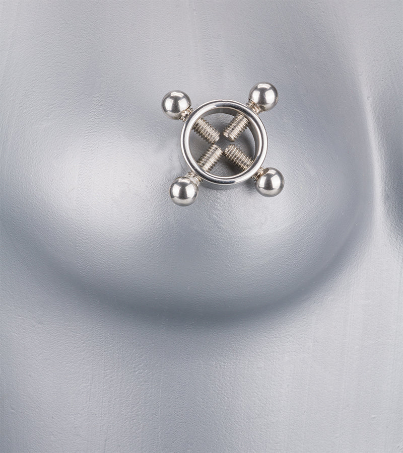 Pinces à tétons à vis BDSM