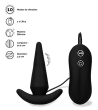 Charger l'image dans la galerie, Plug anal ancre vibrant