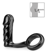 Charger l'image dans la galerie, Plug anal avec cockring James