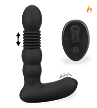 Charger l'image dans la galerie, Plug anal chauffant vibrant et va-et-vient Mox