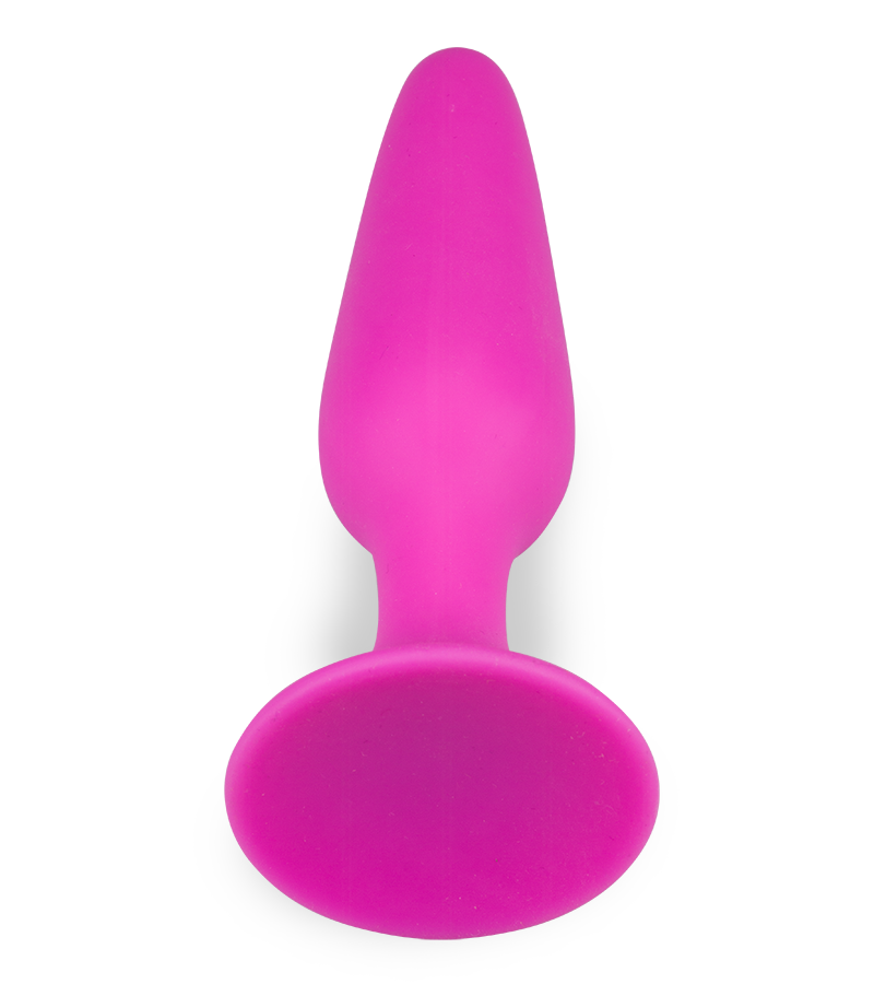 Plug anal conique ventouse