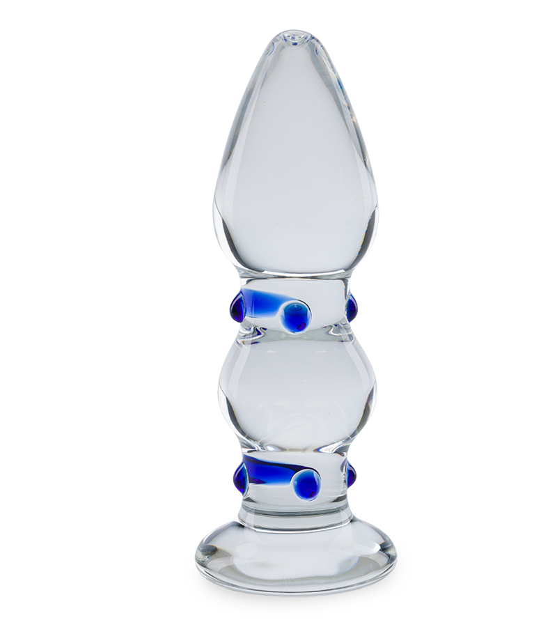 Plug anal en verre Gem