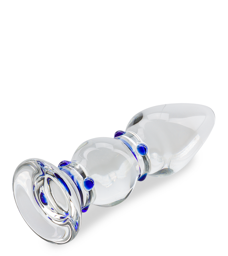 Plug anal en verre Gem