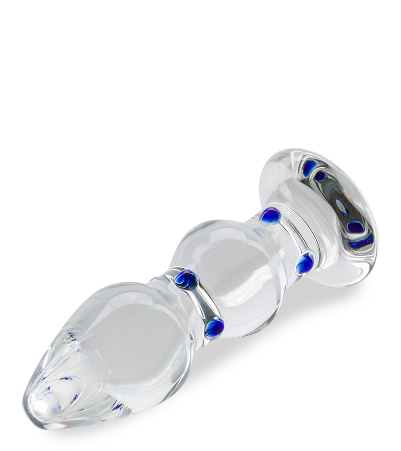 Plug anal en verre Gem