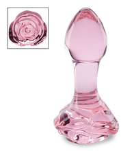 Charger l'image dans la galerie, Plug anal en verre Romantic Rose