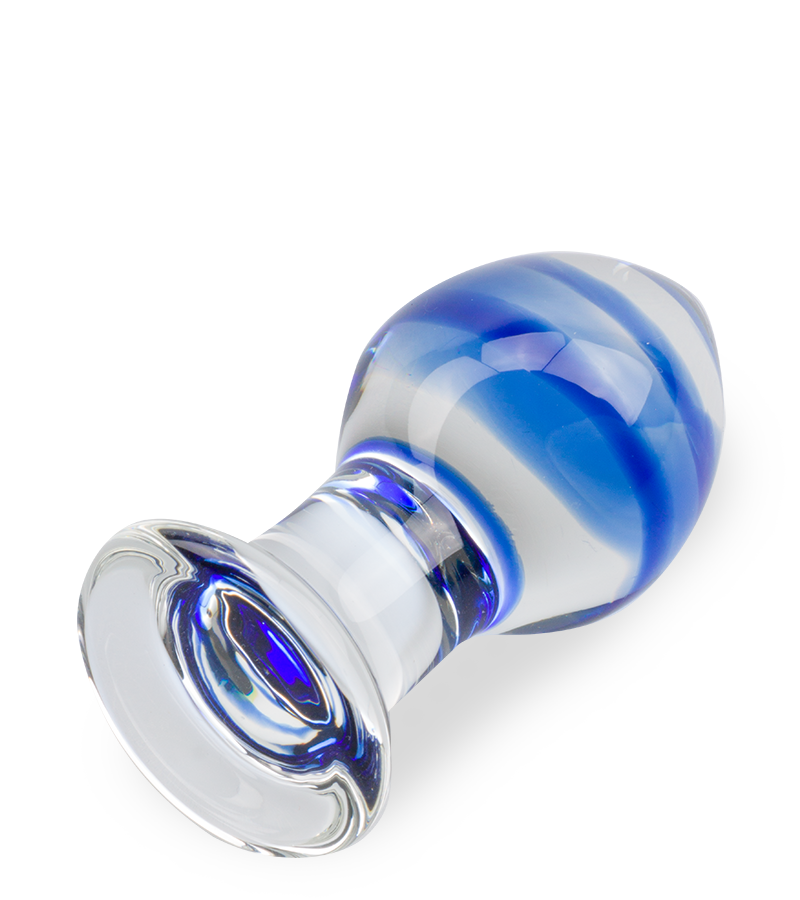 Plug anal en verre Trance