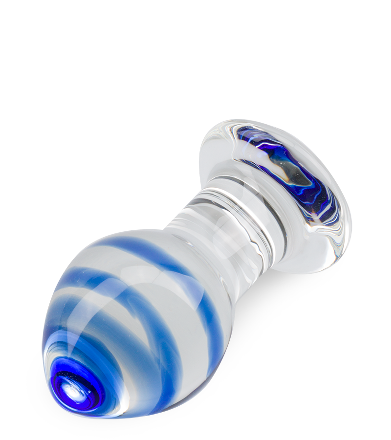 Plug anal en verre Trance