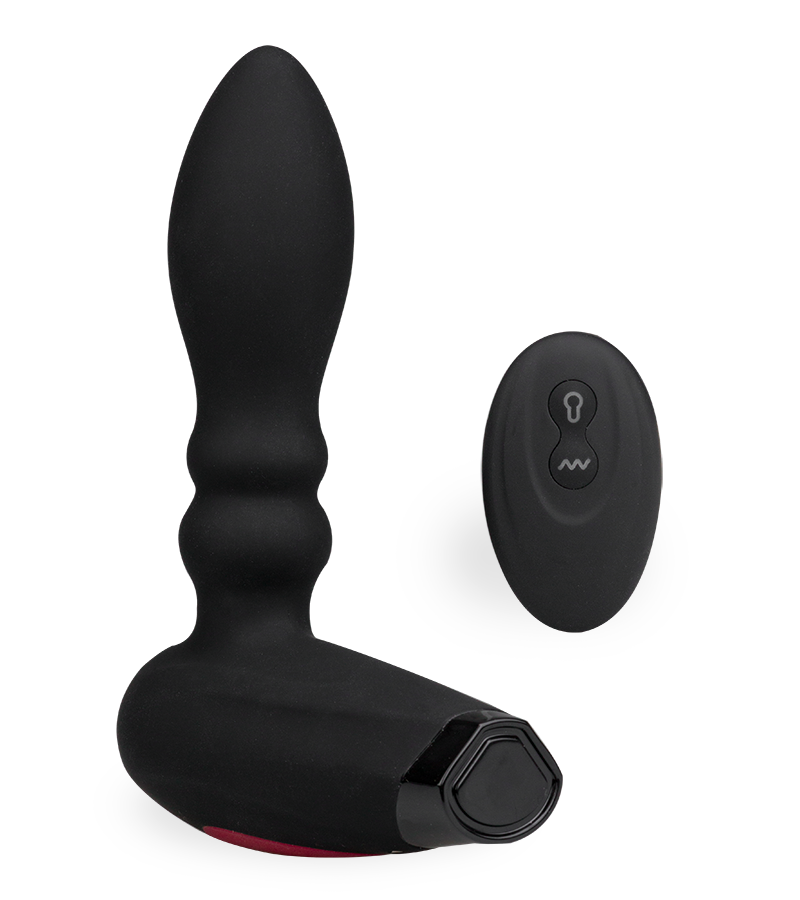 Plug anal gonflable vibrant Boom