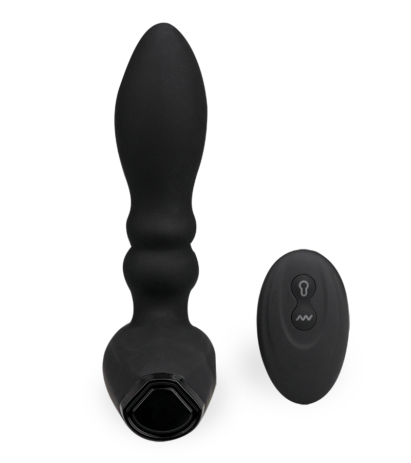 Plug anal gonflable vibrant Boom
